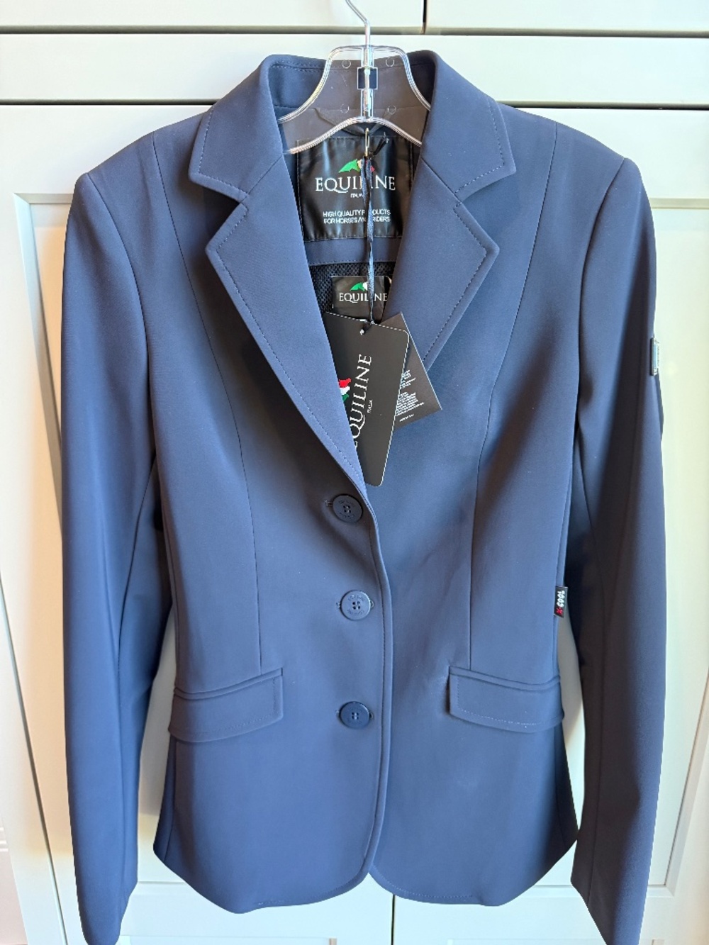 NWT Hard size to find (00) EQUILINE HAYLEY WOMEN’S SHOW COAT IN X-COOL EVO  PERF